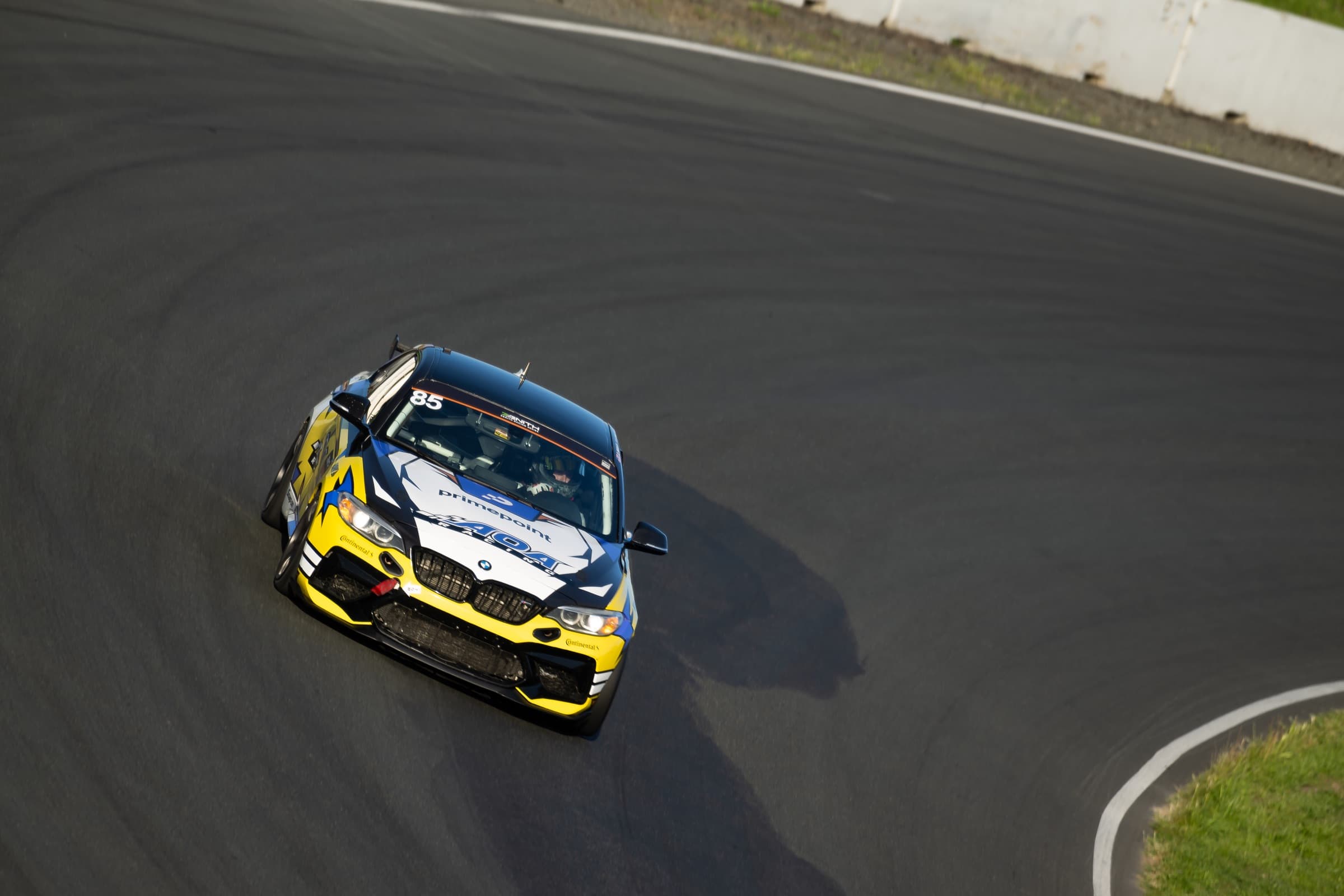 AOA cars at speed — Sonoma Raceway